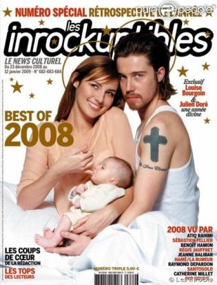 Louis Bourgoin et Julien Doré en couverture des Inrockuptibles