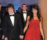 Fernando Alonso et sa femme Raquel