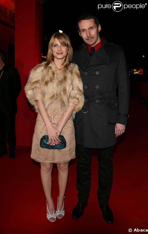 Julien Boisselier et sa compagne Mélanie Laurent