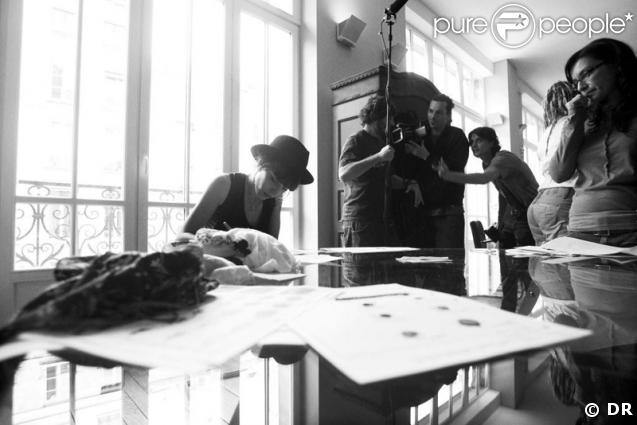 Lou Doillon et l'ambassadrice des Soldes et de la mode parisienne