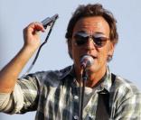 Bruce Springsteen, lors d'un concert de soutien à Obama, à Philadelphie