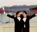 Pascal Duquenne et Daniel Auteuil, prix d'interprétation masculine au Festival de Cannes en 1996 