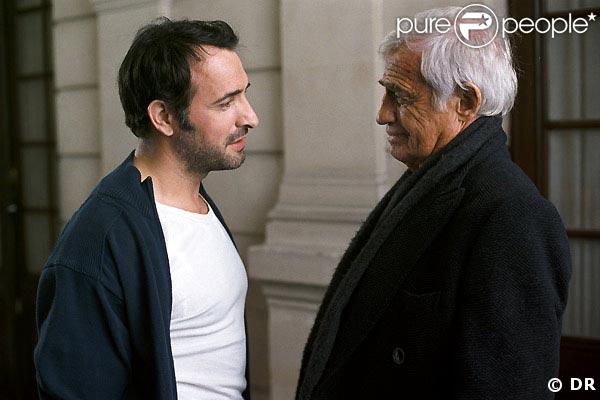 Jean Dujardin et Jean-Paul Belmondo dans 
