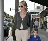 Sharon Stone avec ses fils Laird et Quinn, et son toy boy Chase Dreyfous