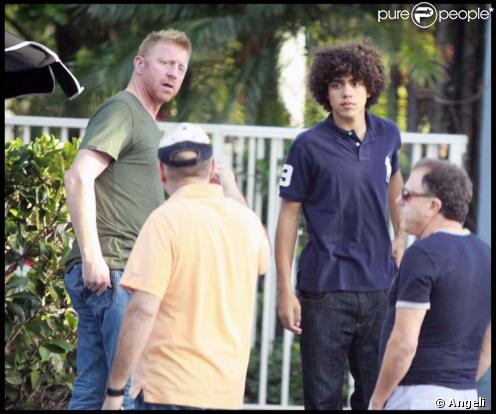 Boris Becker a retrouvé son fils Noah à Miami