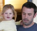 Ben Affleck en tête à tête avec sa fille Violet
