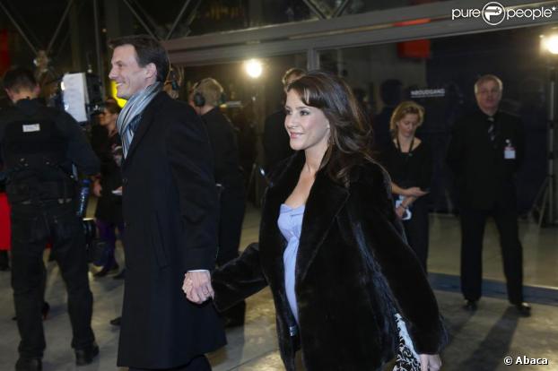 Le prince Joachim et la princesse Marie de Danemark au Concert Hall de Copenhague, le 17/01/09