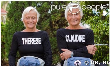 Claudine et Thérèse, les jumelles de 68 ans  