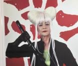 Charlotte Rampling au vernissage de l'exposition de Jacques Bosser. 22/01/09