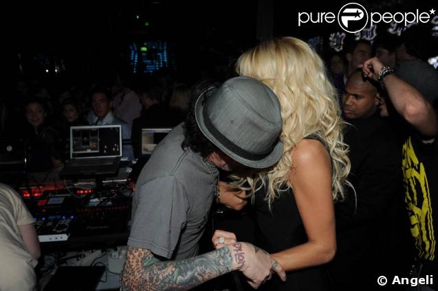 Victoria Silvstedt et Tommy Lee