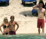Le Prince Harry et Chelsy Davy lors de leurs vacances à l'Île Maurice