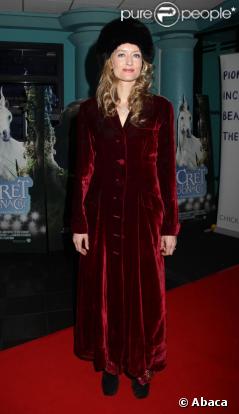 Natascha McElhone à la Première de  Le secret de Moonacre , hier à Londres