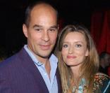 Natascha McElhone et son défunt mari Martin Kelly (en 2003)
