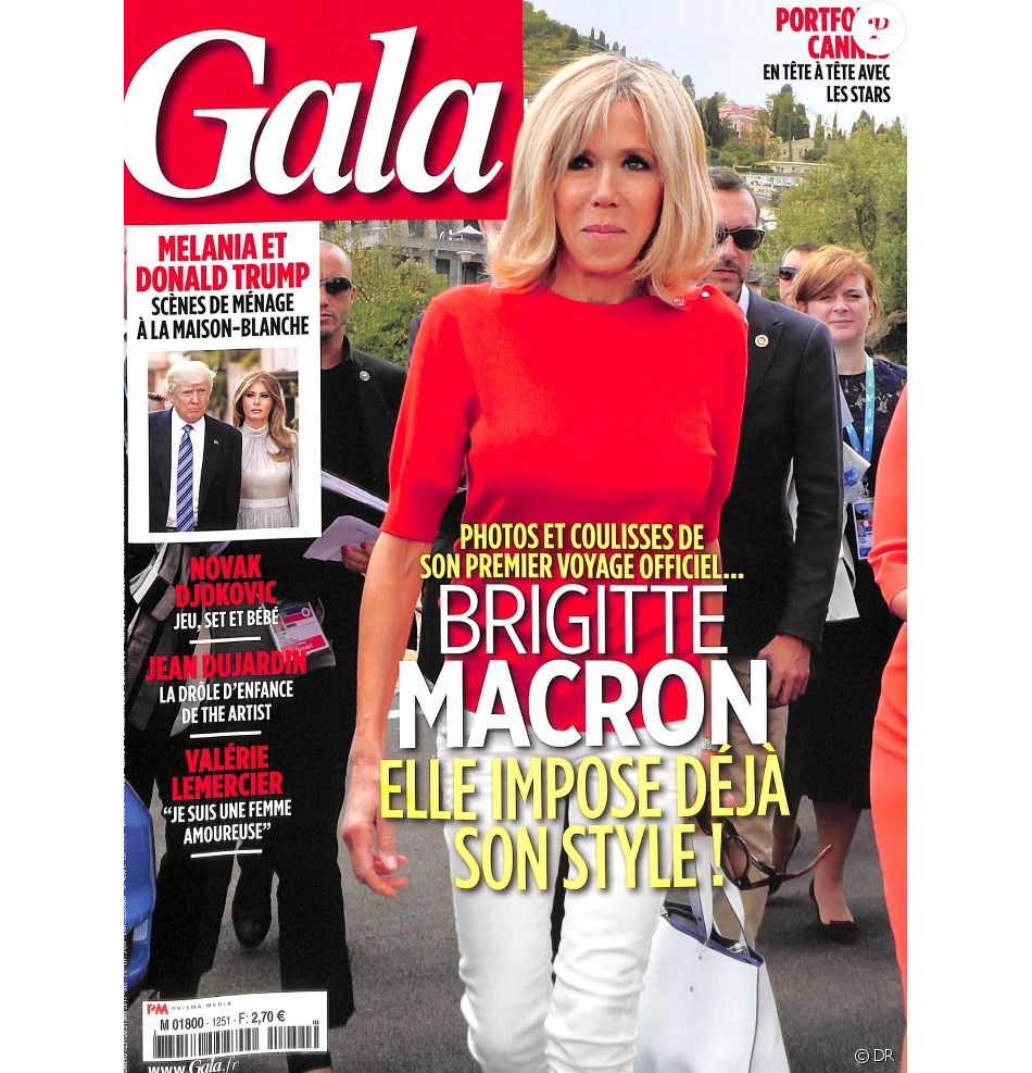 Retrouvez l'avis de Cristina Cordula sur le look de Brigitte Macron dans le magazine Gala, en kiosques le 31 mai 2017