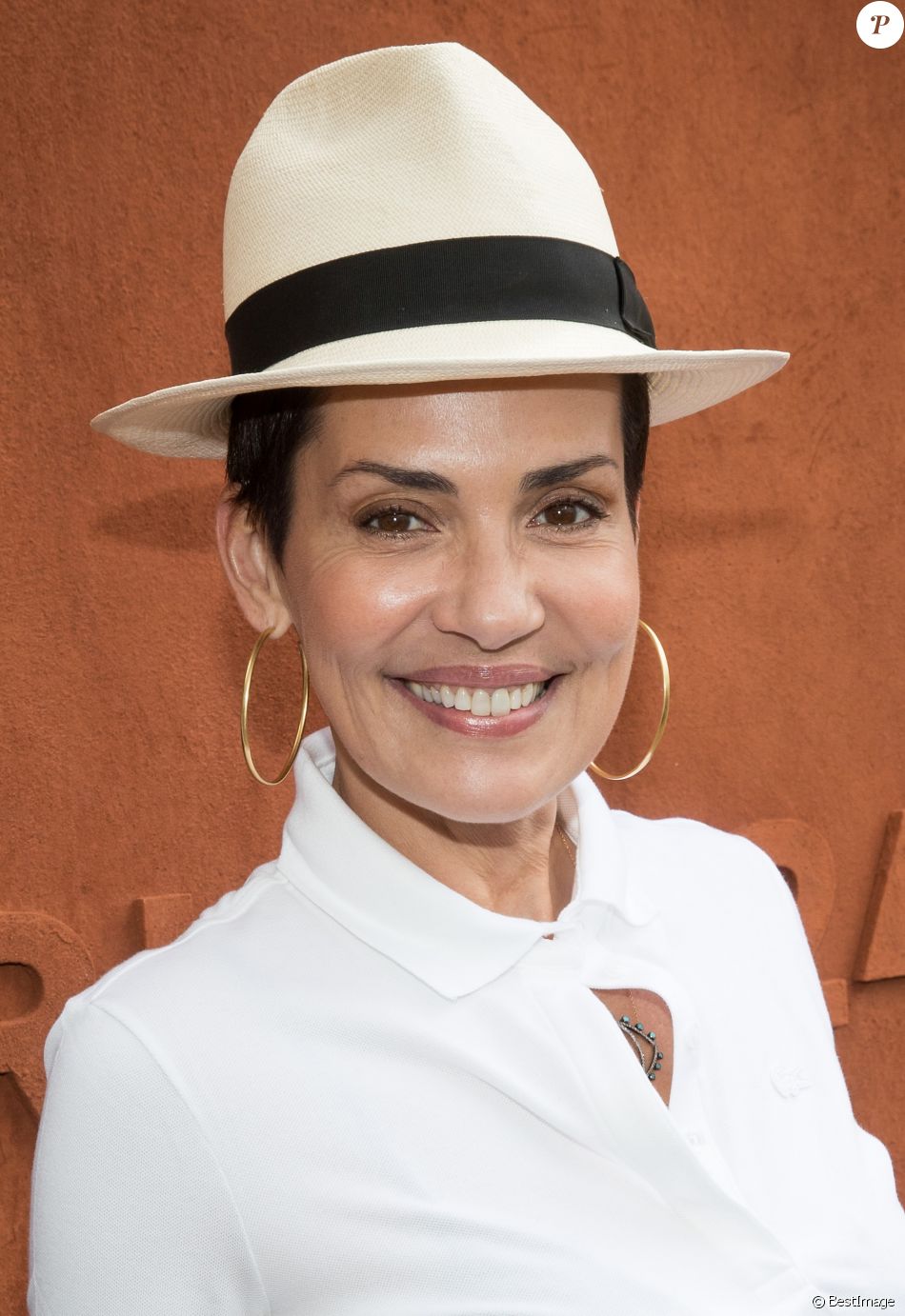 Cristina Cordula au village lors des internationaux de France de Roland Garros à Paris, le 30 mai 2017. © - Dominique Jacovides - Cyril Moreau/ Bestimage