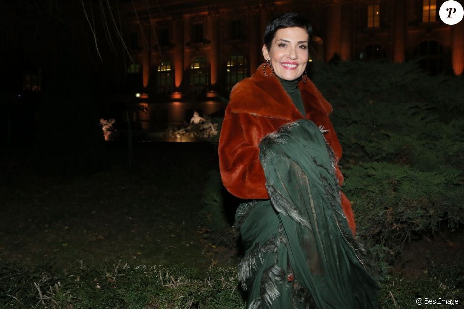 Cristina Córdula à la 15ème édition du "Dîner de la mode du Sidaction" au Grand Palais à Paris, le 26 janvier 2017. CVS-Veeren/Bestimage