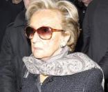 Bernadette Chirac au défilé Chanel