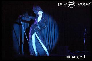 Dita Von Teese répète son show au Crazy Horse, le 28/01/09