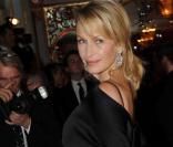 Estelle Lefébure, sublime en longue robe Dior 