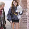 Miley Cyrus : de temps en temps... c'est encore une petite fille !