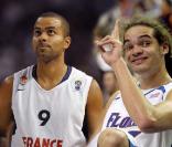 Joakim Noah et Tony Parker