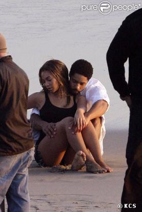 Beyoncé et un inconnu