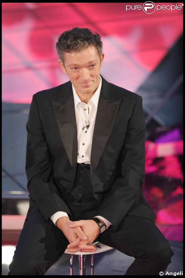 Vincent Cassel au Festival de la chanson italienne de San Remo