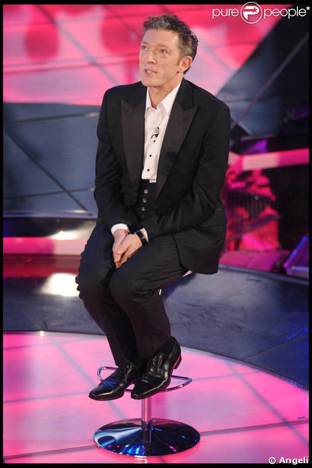 Vincent Cassel au Festival de la chanson italienne de San Remo