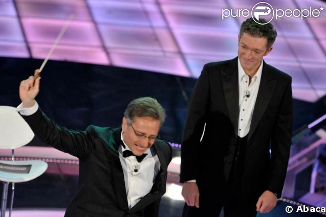 Vincent Cassel est venu à San Remo pour prendre... un coup de boule !