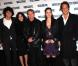 Firat Ayverdi, Derya Ayverdi, Philippe Lioret, Audrey Dana et Vincent Lindon à l'avant-première de "Welcome", le dimanche 1er mars à l'UGC Normandie