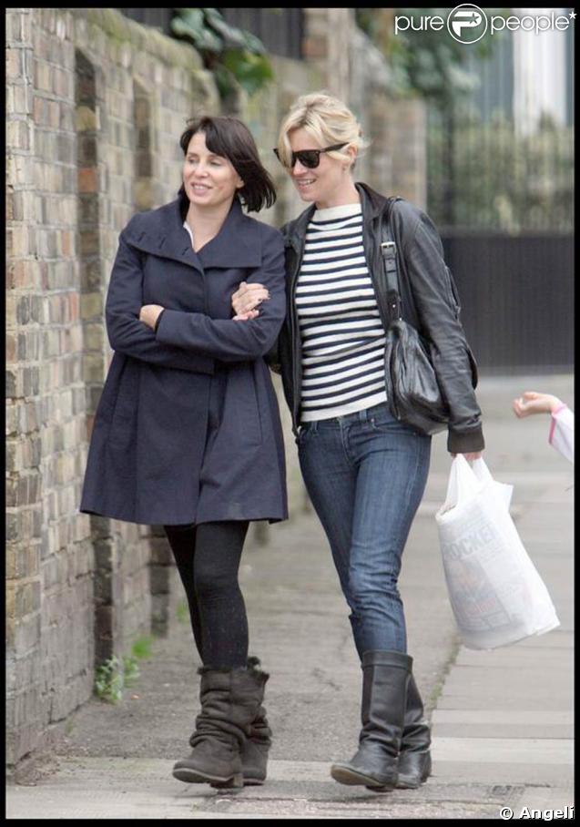 Kate Moss et Sadie Frost. 01/03/09