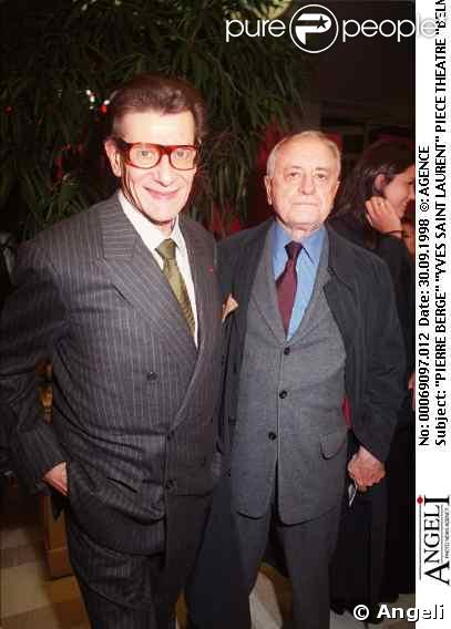Yves Saint Laurent couple