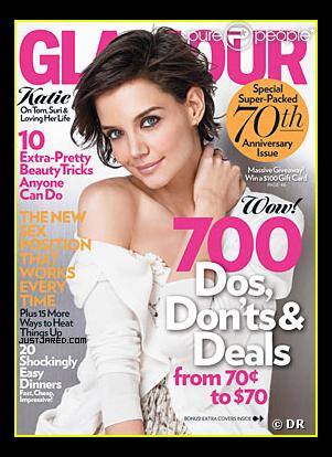 Le magazine Glamour américain du mois d'avril 2009