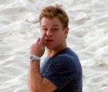 Matt Damon en famille aux Caraïbes