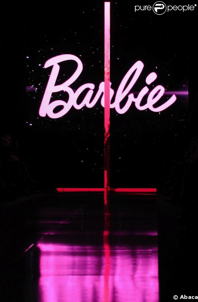 Défilé Barbie à la Fashion Week de New York le 14 février 2009