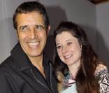 Julien Clerc et sa compagne 