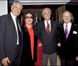 Jean-Loup Dabadie, Nana Mouskouri et son mari, et Ernest Antoine Seillière  