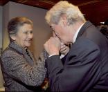 Jean-Loup Dabadie et Simone Veil 