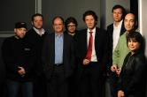 Olivier Megaton, David Dargaud, Pierre Lescure, Edouard Rostand, Patrice Franke, O. Nusse, Jean-Marc Barr et Pascale Faure, pour les Audi Talents Awards.