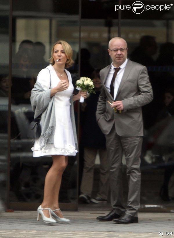 Le mariage d' Olivier et Coralie auquel assistait bien sûr son inséparable copain Kad
