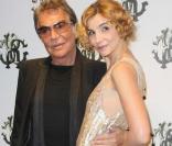 Clotilde Courau à l'inauguration de la soirée Cavalli samedi soir à Paris
