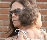 Halle Berry, son compagnon Gabriel et sa petite Nahla, balade en famille à Malibu