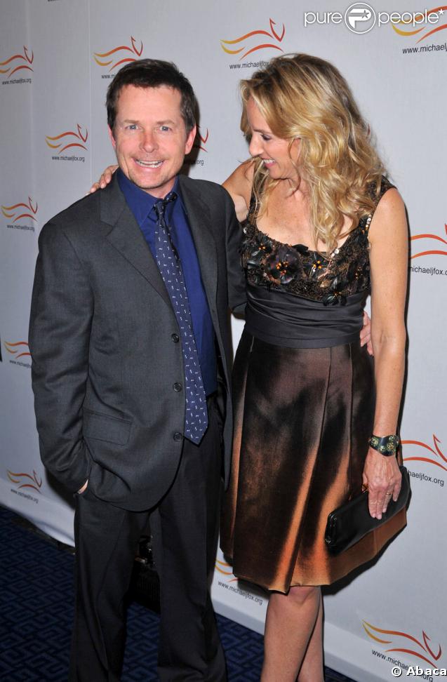 Michael J. Fox et son épouse