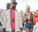 Amber Rose, super sexy en brassière blanche et mini-mini-short en jean, a accompagné Kanye West durant toute la Fashion Week parisienne, qui s'est tenue début mars 2009 !