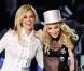 Brtiney Spears et Madonna, en novembre 2008.