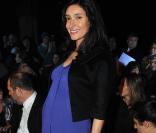 Zofia Réno enceinte et stylé, comme quoi les deux vont bien ensemble ! Le 11 mars au défilé John Galliano 