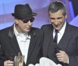 Nagui a réagi à la disparition d'Alain Bashung, ici, lors des dernières Victoires de la musique. 