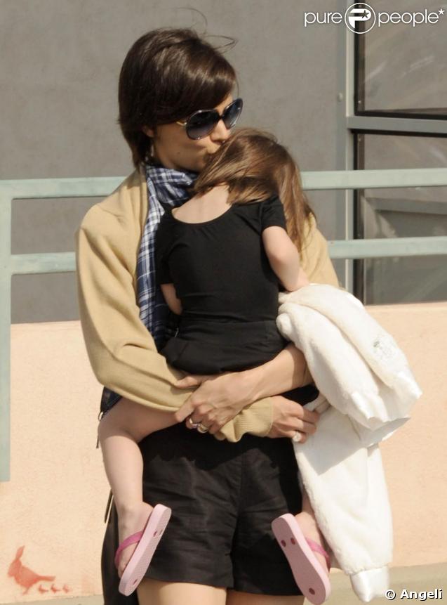 Katie Holmes et Suri en balade à Beverly Hills