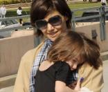 Katie Holmes et Suri en balade à Beverly Hills