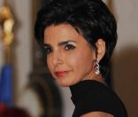 Rachida Dati à l'Elysée hier soir pour un dîner en l'honneur du président libanais